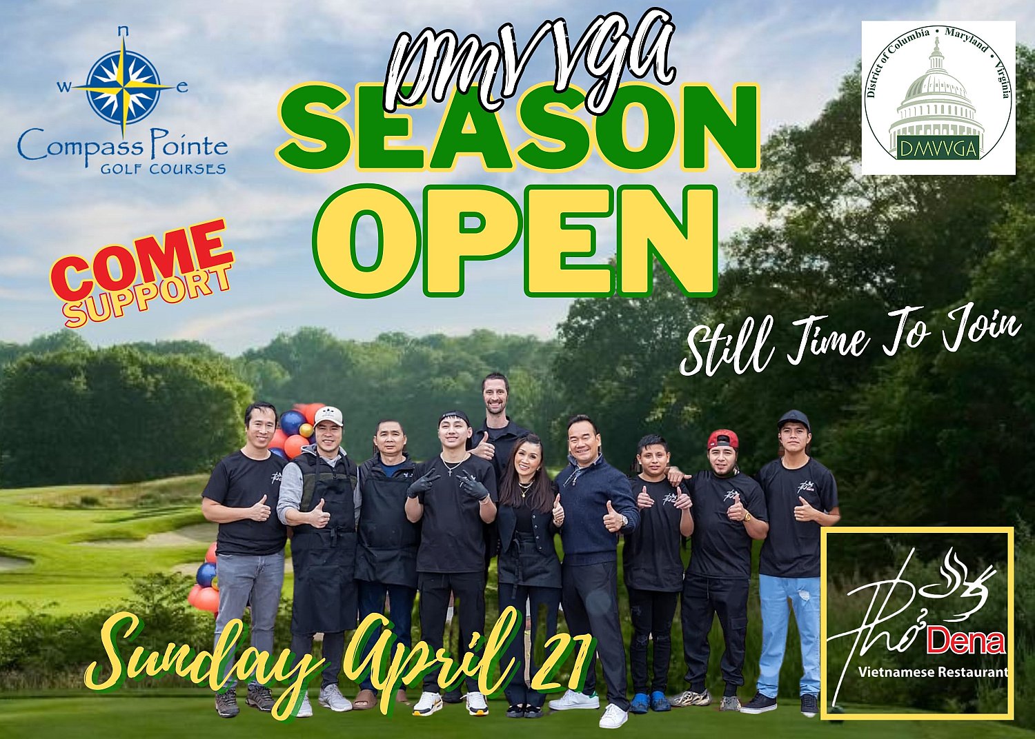 DMVVGA Season Open at Compass Pointe • Sponsored by Pho Dena DMVVGA